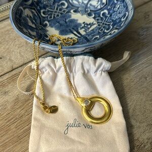 Julie Vos. Long Pendant Necklace. Great for layering.